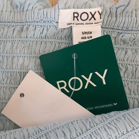 Roxy Tell Me Skirt - Cool Blue, size Small, NWT - Picture 3 of 5